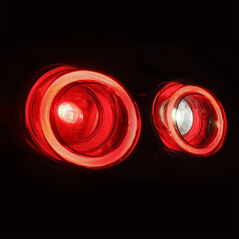 Alpharex 09-25 Nissan GT-R NOVA-Series Prismatic LED Tail Lights Smoke