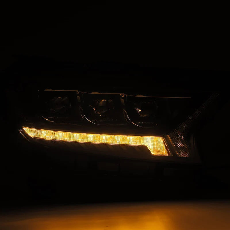 Alpharex 19-23 Ford Ranger NOVA-Series LED Projector Headlights Alpha-Black