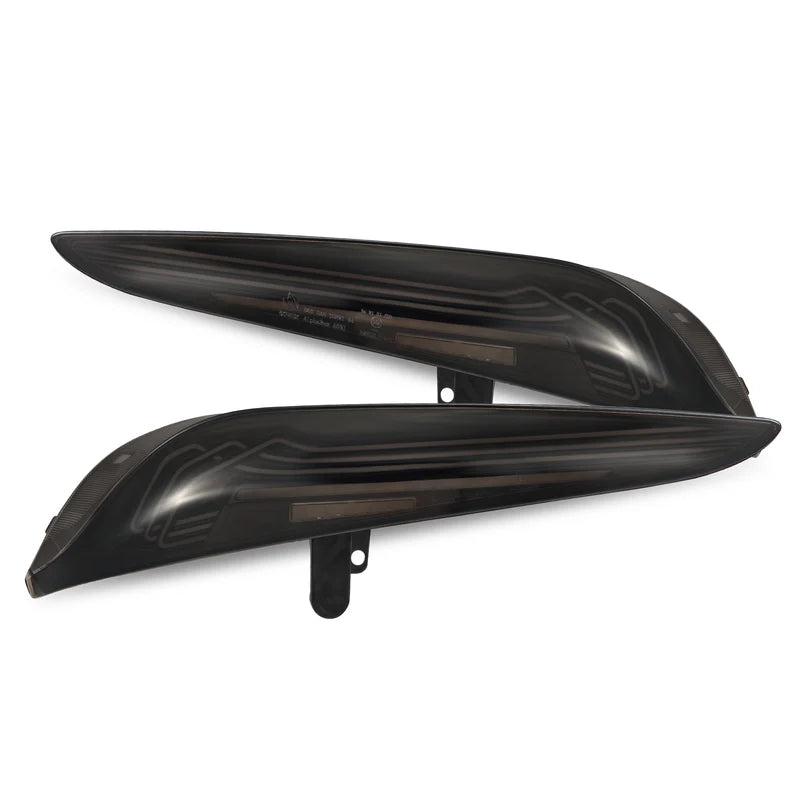 Alpharex 20-25 Toyota Supra CSL Laser Style LUXX-Series LED Tail Lights Alpha Black