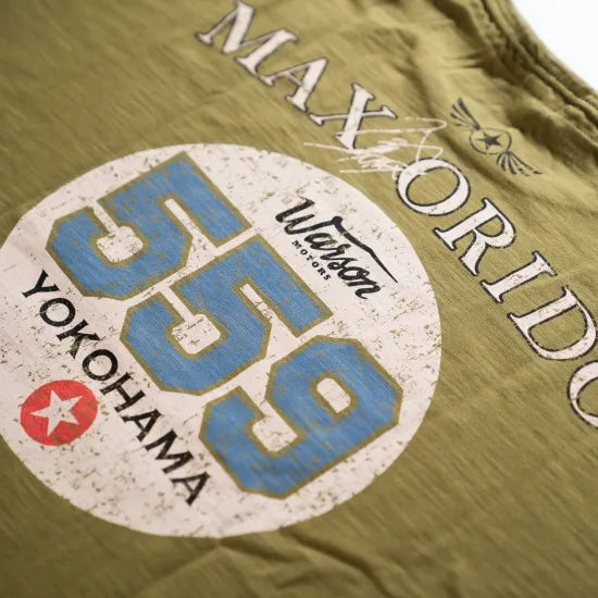 Max Orido x Warson Motors 2024 Khaki T-Shirt