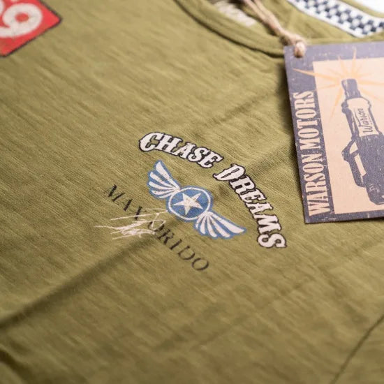 Max Orido x Warson Motors 2024 Khaki T-Shirt