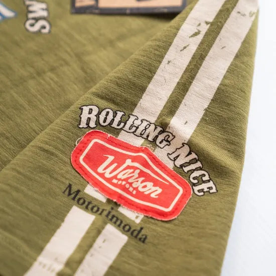 Max Orido x Warson Motors 2024 Khaki T-Shirt