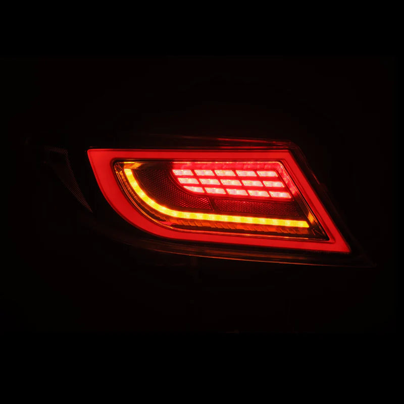 Alpharex 21-25 Toyota GR86/Subaru BRZ LUXX-Series LED Tail Lights Vivid Red