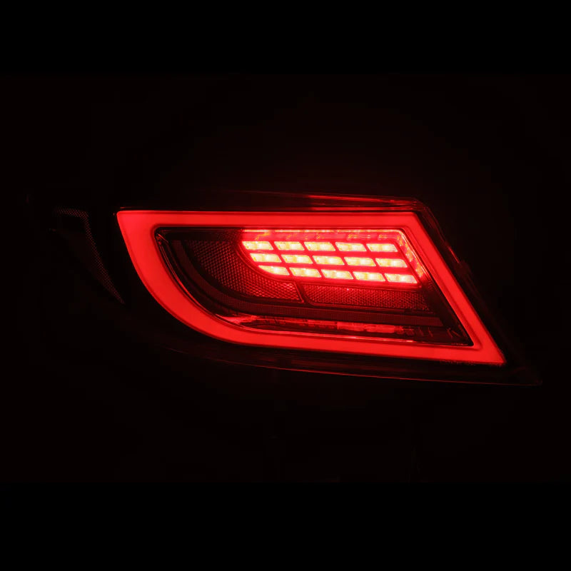 Alpharex 21-25 Toyota GR86/Subaru BRZ LUXX-Series LED Tail Lights Vivid Red