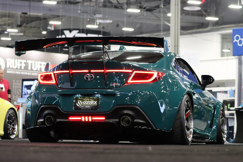 Alpharex 21-25 Toyota GR86/Subaru BRZ NOVA-Series Prismatic LED Fourth Brake Light Smoke Clear