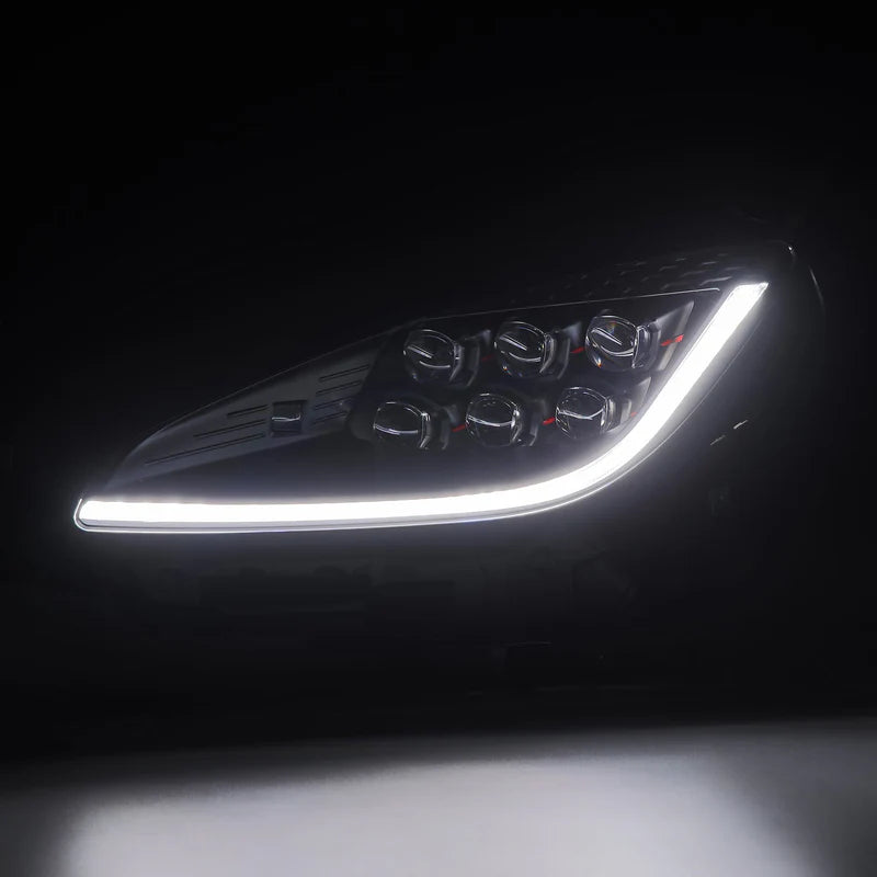 Alpharex 21-25 Toyota GR86/Subaru BRZ NOVA-Series LED Projector Headlights Alpha Black