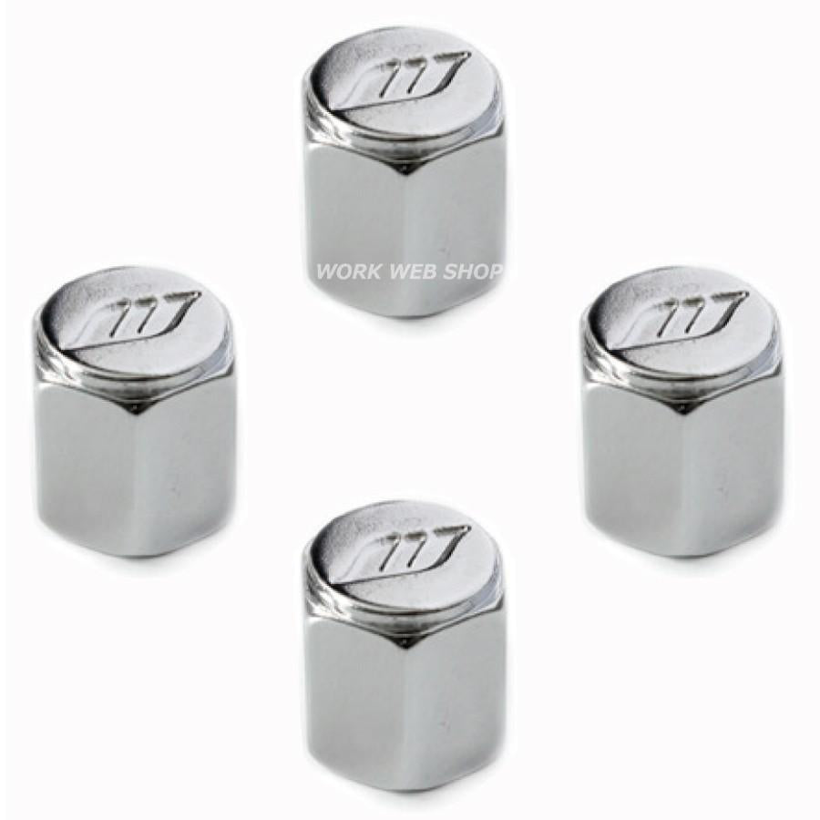Works Aluminium Air Valve Cap (4 piece set)
