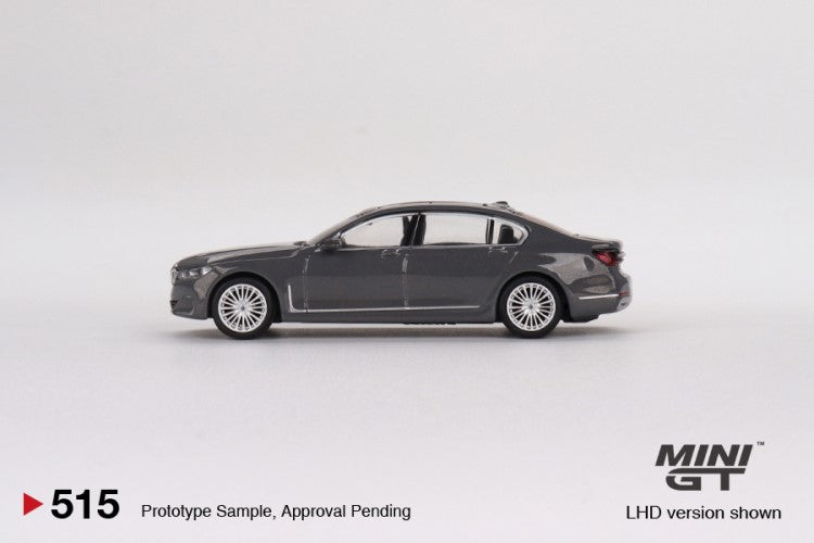 1/64 MiniGT BMW 750Li xDrive Bernina Grey Amber Effect (MGT00515)
