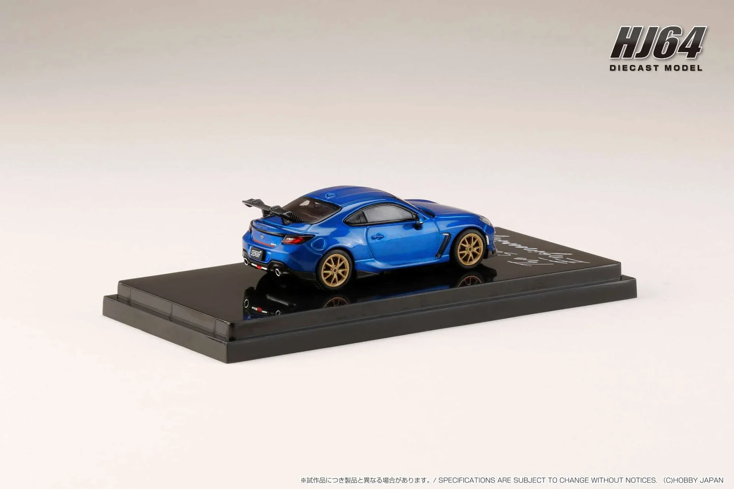 1/64 Hobby Japan Subaru BRZ STI Performance WR (Blue Pearl)