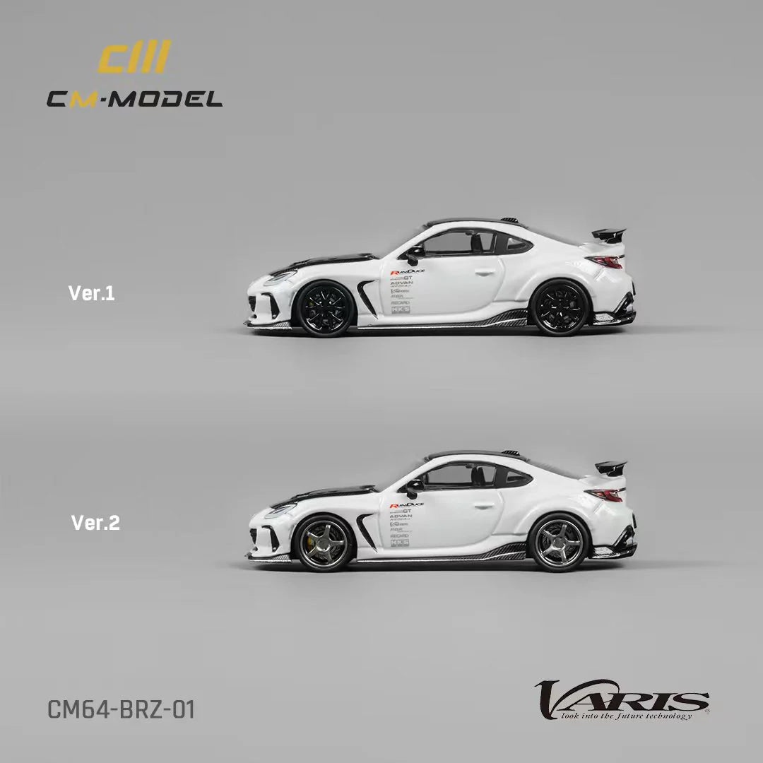 1/64 CM Model Subaru BRZ Varis Arising (White)