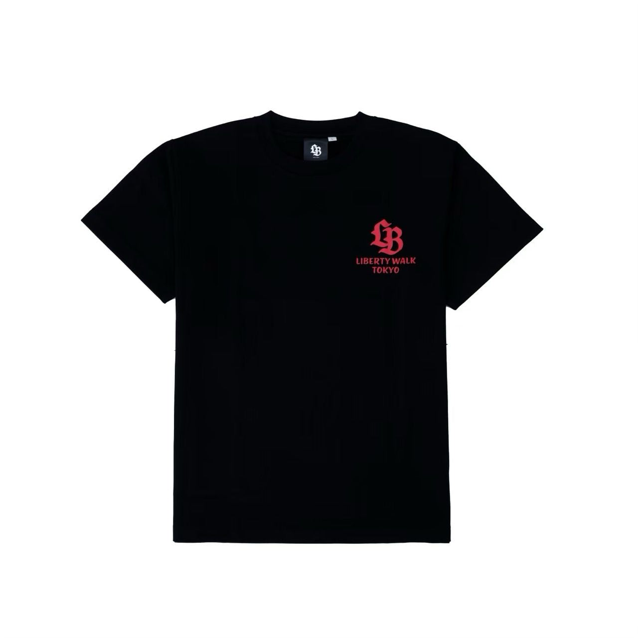 Liberty Walk Box Countach Black T-Shirt (Tokyo Exclusive)