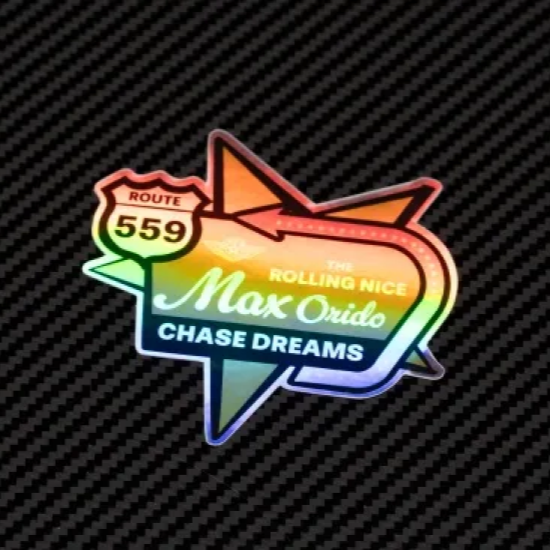 Max Orido Diner Sticker