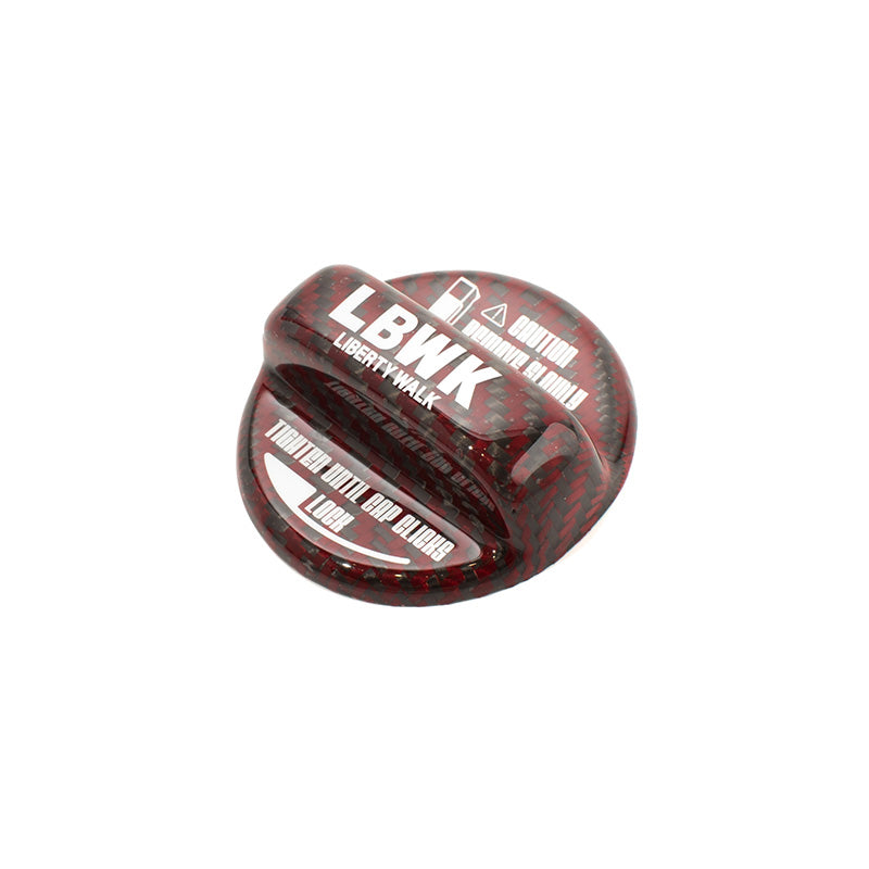 Liberty Walk Dry Carbon Fuel Cap Cover