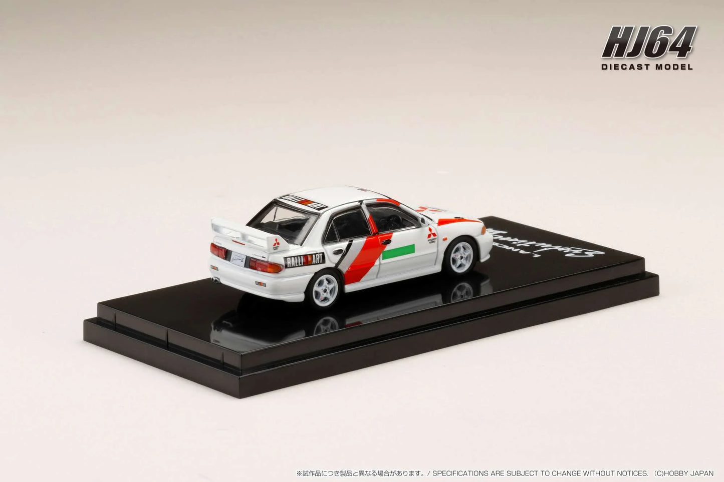 1/64 Hobby Japan Mitsubishi Lancer RS Evolution III (White)