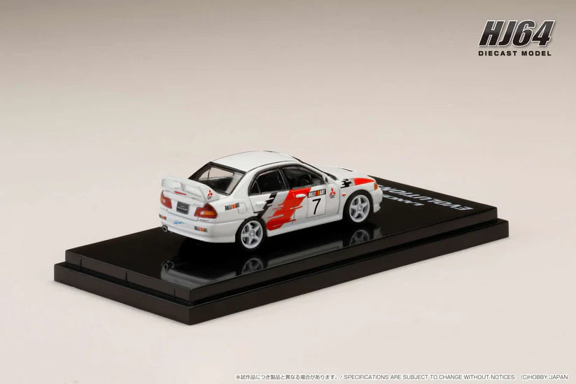 1/64 Hobby Japan Mitsubishi Lancer GSR Evolution IV (White)