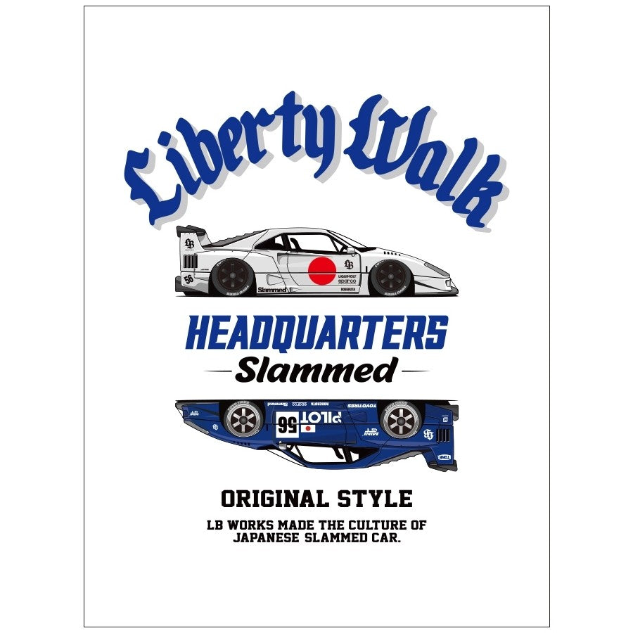Liberty Walk HQ F40 Sticker (Nagoya Exclusive)