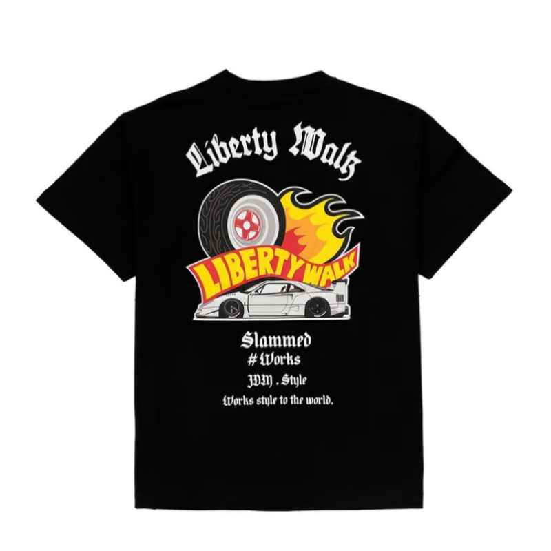 Liberty Walk F40 Fire T-Shirt (Tokyo Exclusive)