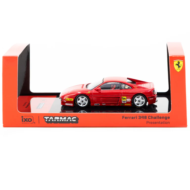 1/64 Tarmac Works x iXO Models Ferrari 348 Challenge (Presentation)