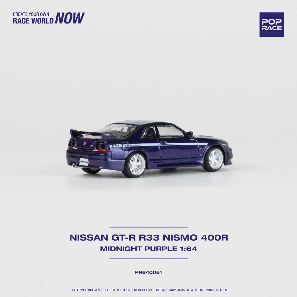 1/64 Pop Race GTR Nismo 400R (Midnight Purple) (S20-01)