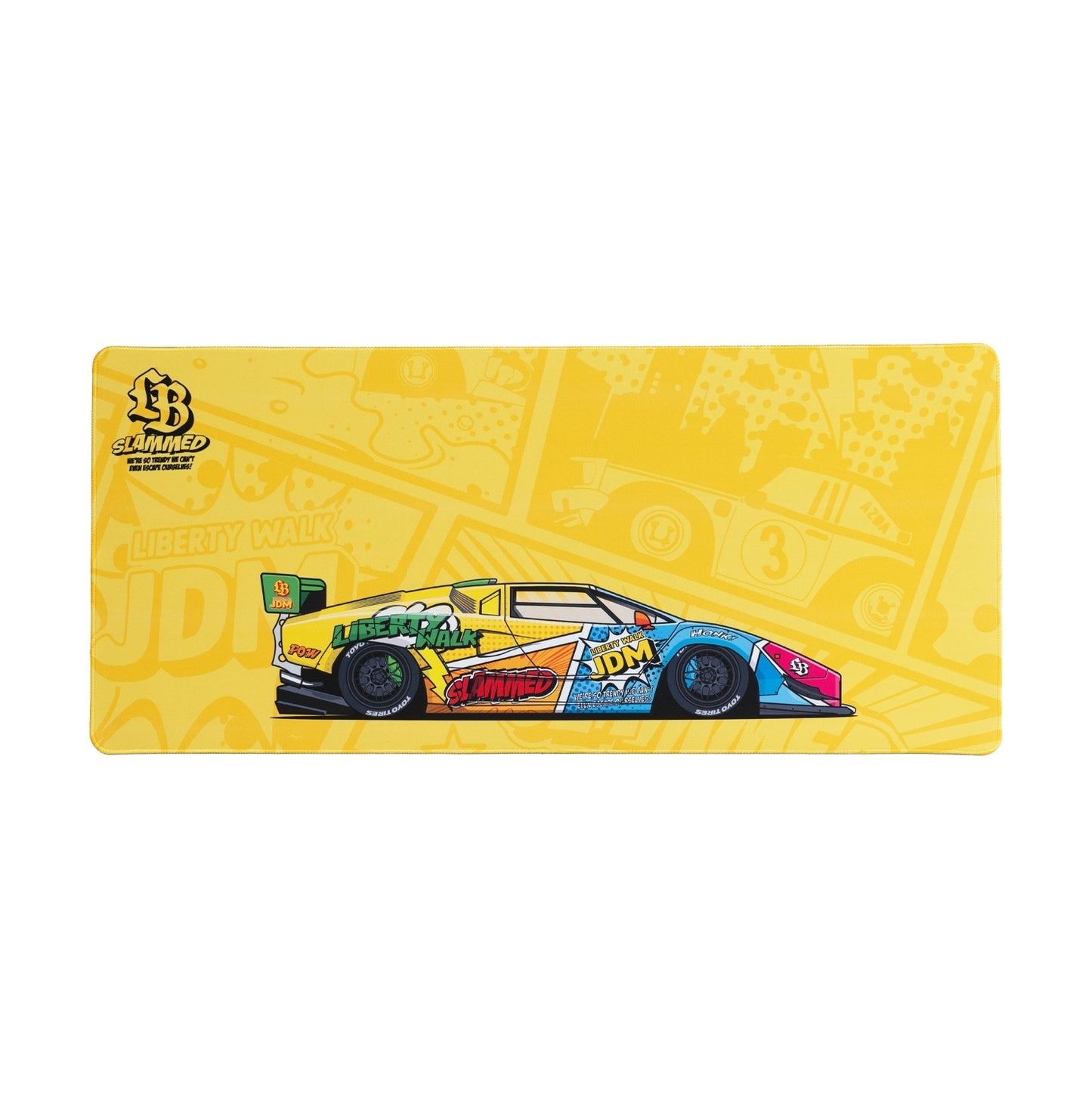 Liberty Walk Gaming Mouse Pad Comics Countach