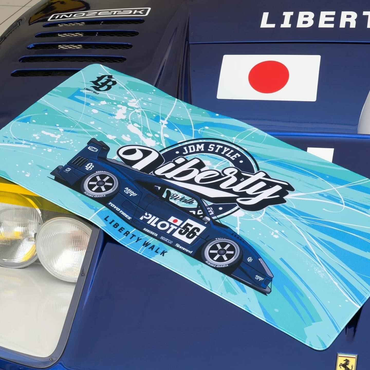 Liberty Walk Gaming Mouse Pad Splash F40 (Tokyo Exclusive)