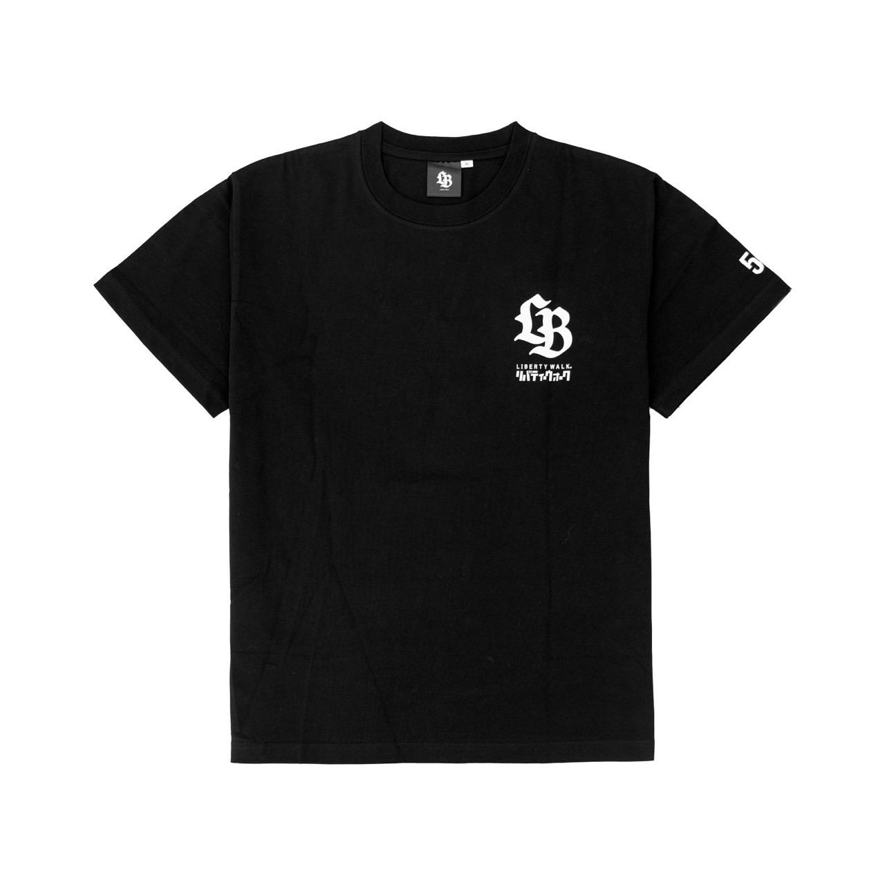 Liberty Walk HQ Miura Black T-Shirt (Nagoya Exclusive)