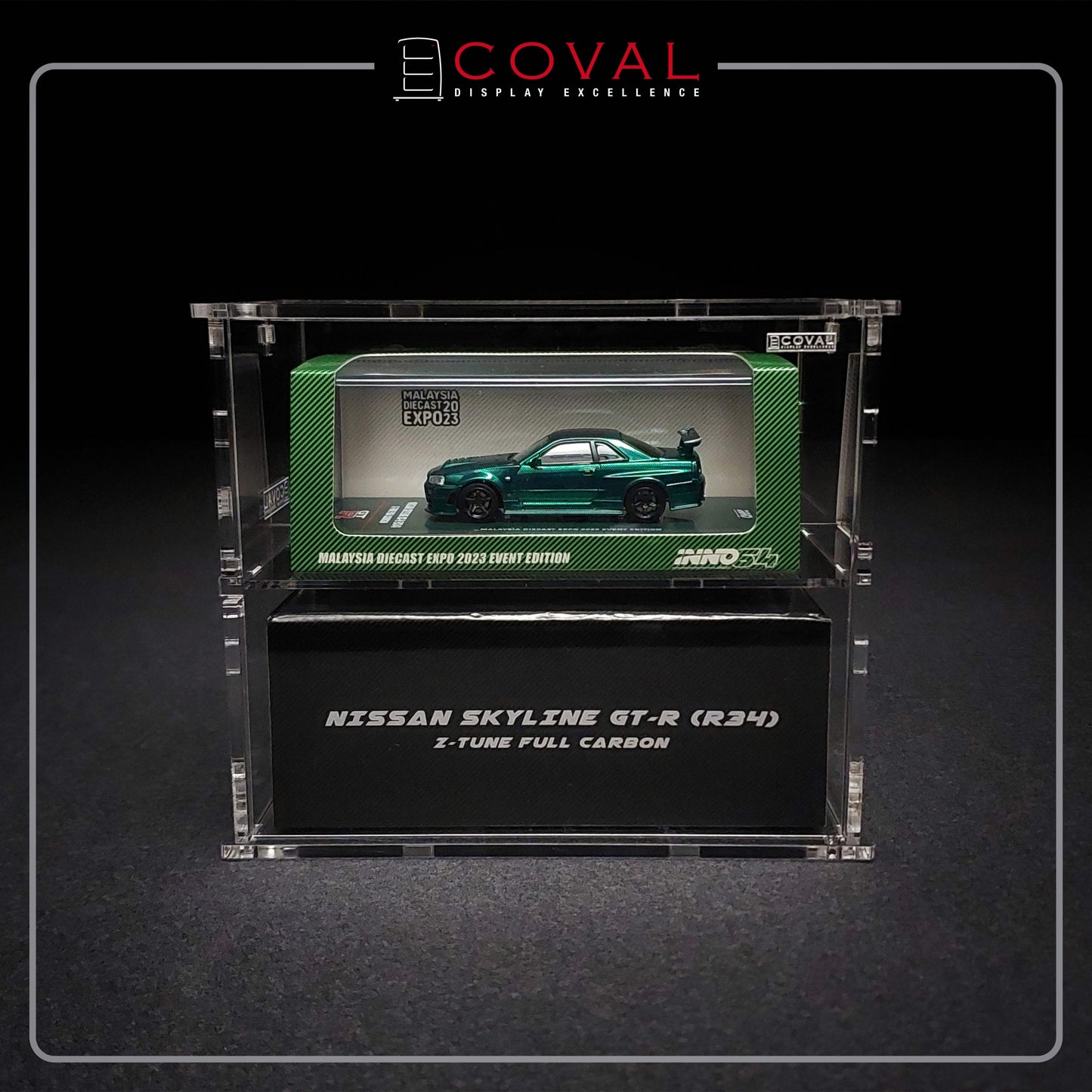 Coval Displays Acrylic Cabinet for Inno64 Boxed Car (ISE-102)