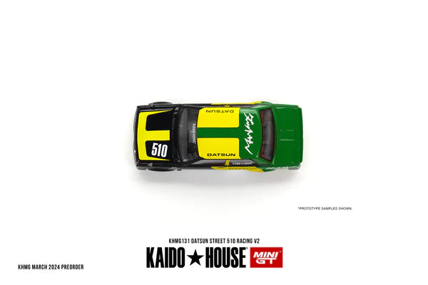 1/64 MiniGT x Kaido House Datsun Street 510 Racing V2 (KHMG131)