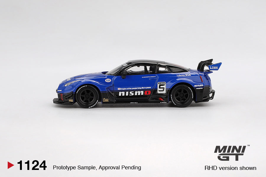1/64 MiniGT LB-Silhouette WORKS GT NISSAN 35GT-RR Ver.2 (Blue) (MGT01124)