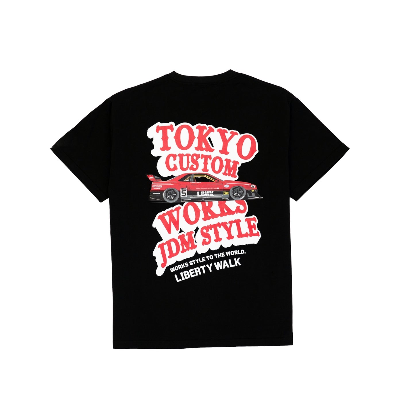 Liberty Walk LB Curve Logo R34 Tee