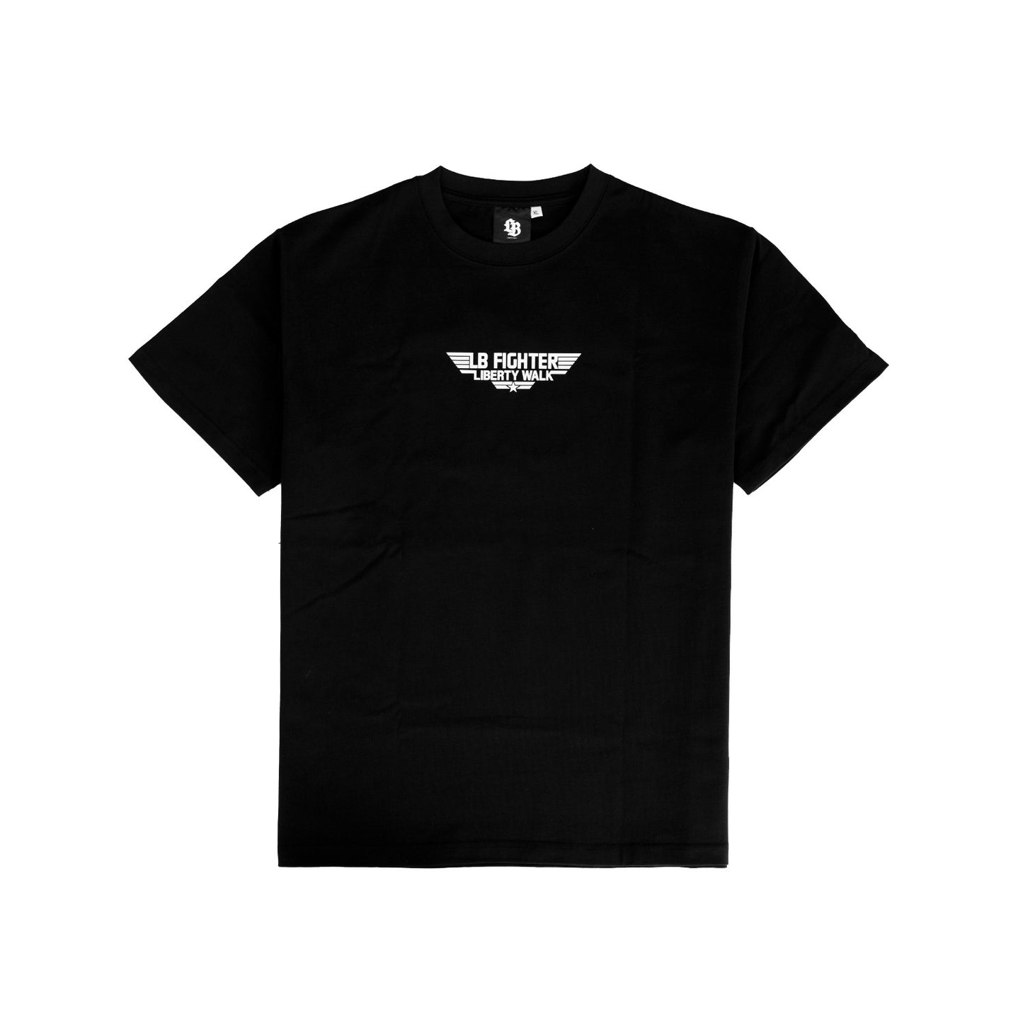 Liberty Walk Fighter Logo Black T-Shirt