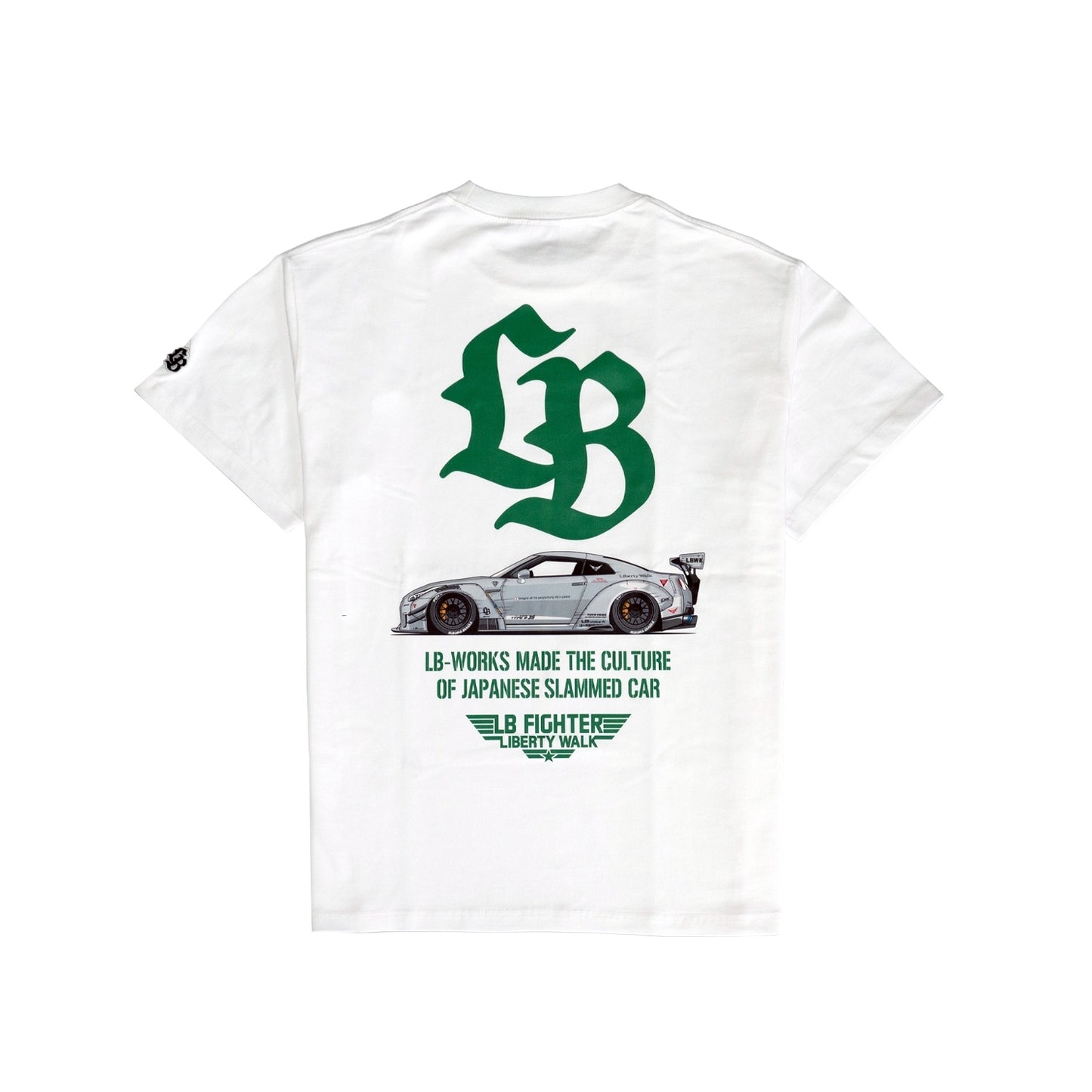 Liberty Walk Fighter Logo White T-Shirt