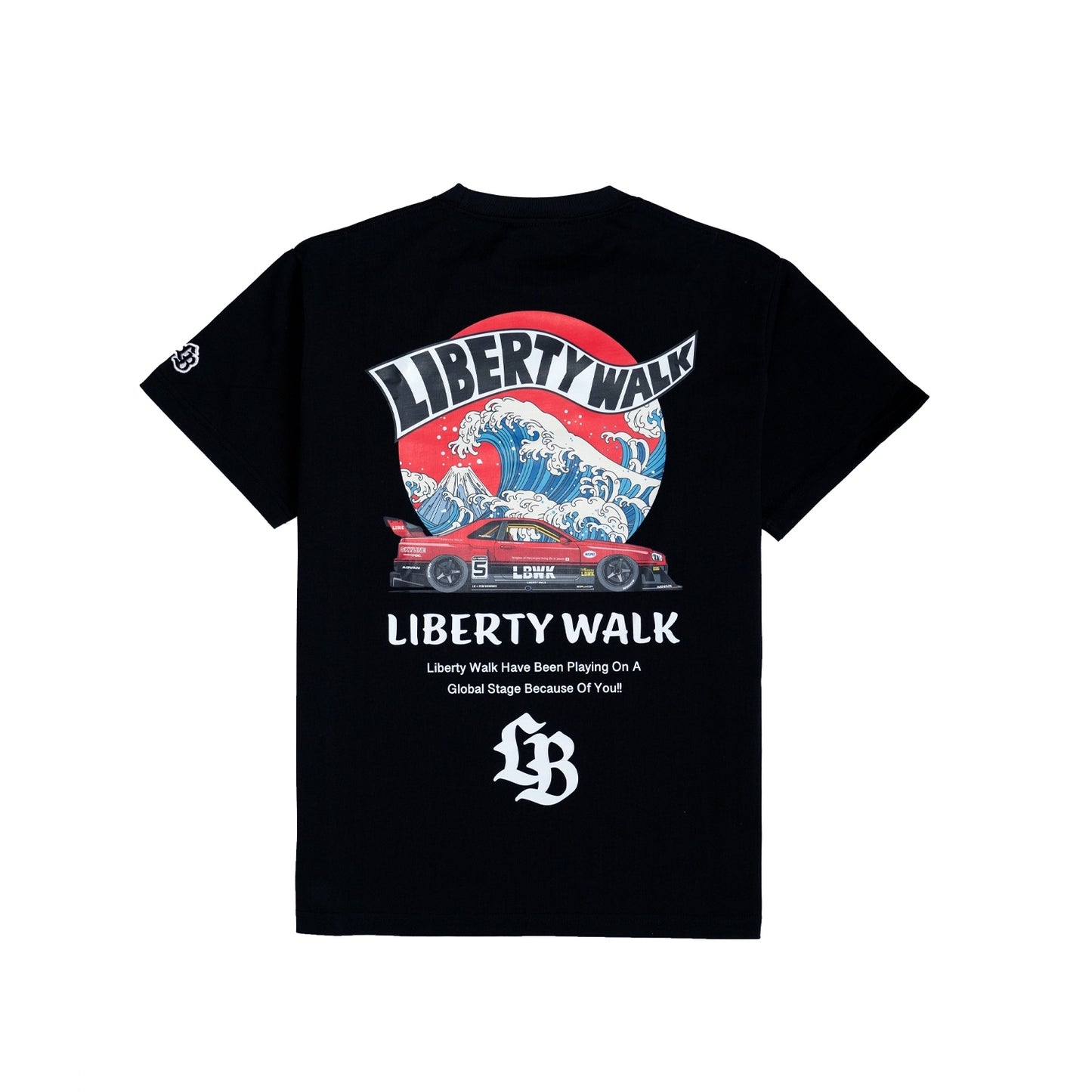 Liberty Walk Hinomaru Wave R34 T-Shirt