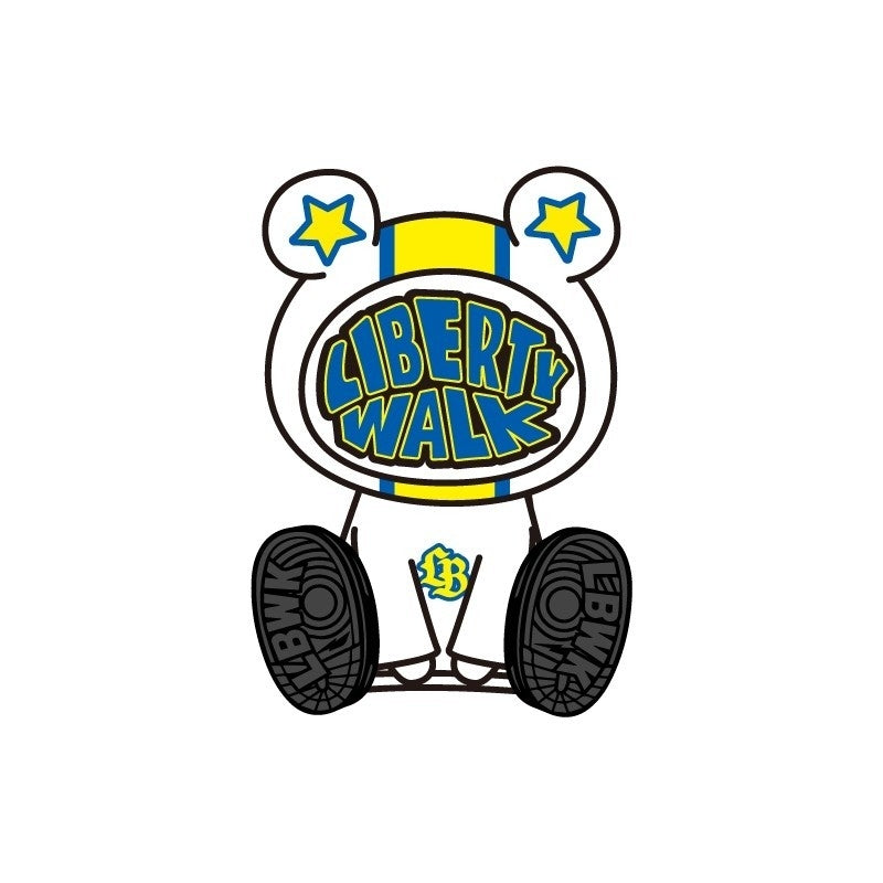 Liberty Walk LB Kuma Sticker S2
