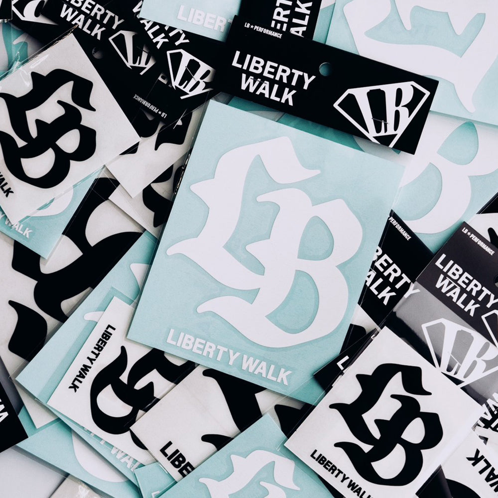 Liberty Walk LB Logo Sticker (Small)