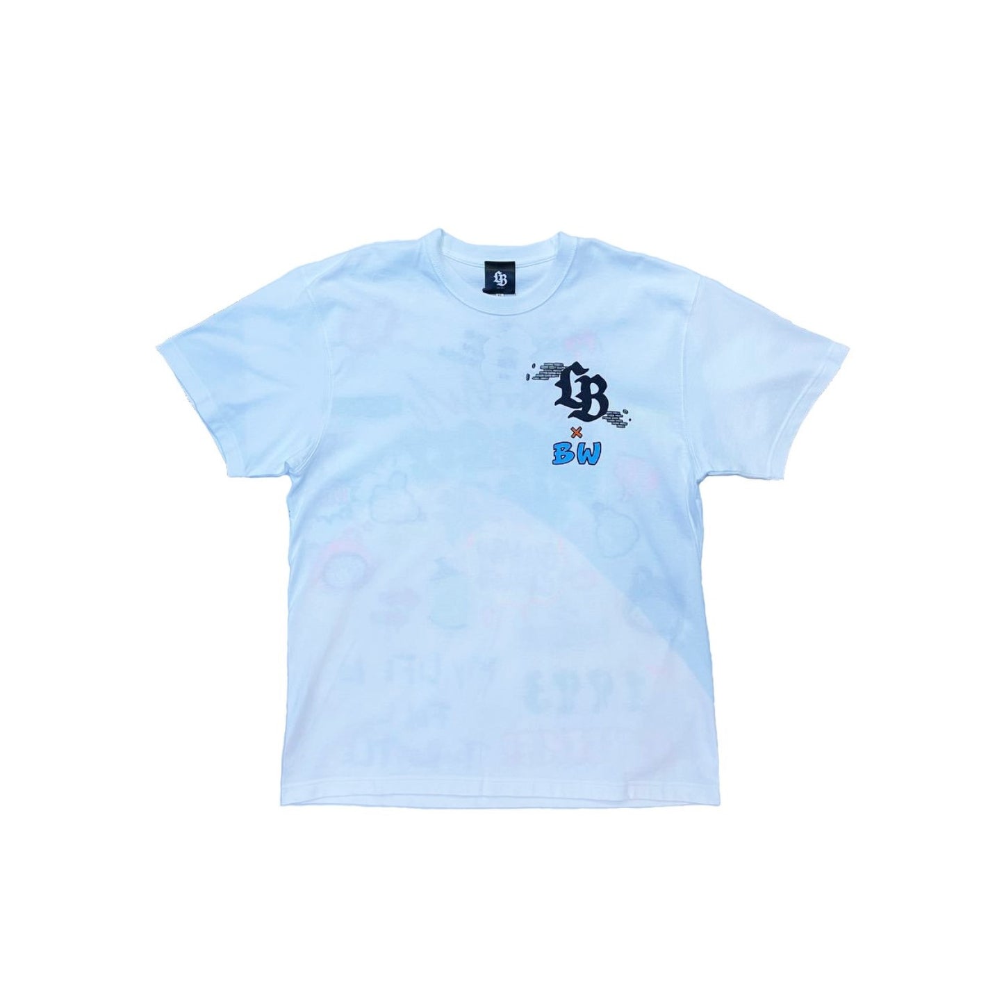 Liberty Walk x BW Logo T-Shirt (Uniquely Hand Drawn Designs) (Tokyo Exclusive)