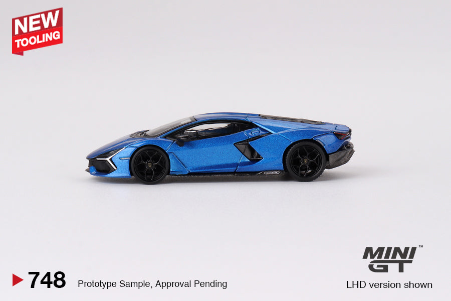 1/64 MiniGT Lamborghini Revuelto (Blu Eleos) (MGT00748)