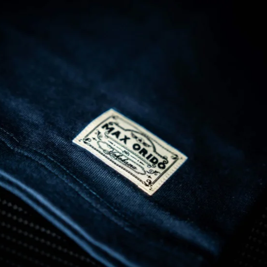 Max Orido × Loop Wheeler T-Shirt (Black)