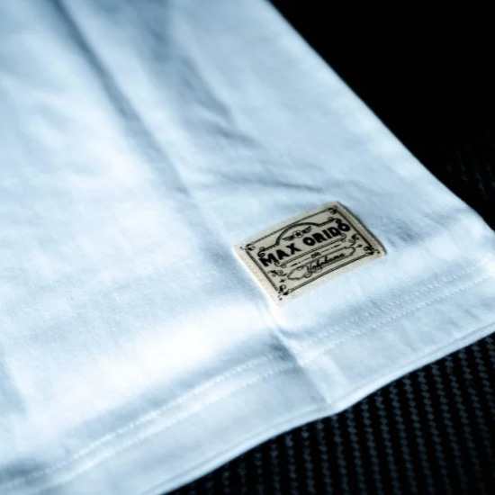 Max Orido × Loop Wheeler T-Shirt (White)
