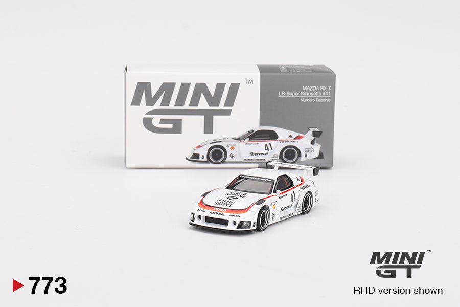 1/64 MiniGT MAZDA RX-7 LB-Super Silhouette #41 (Numero Reserve) (MGT00773)