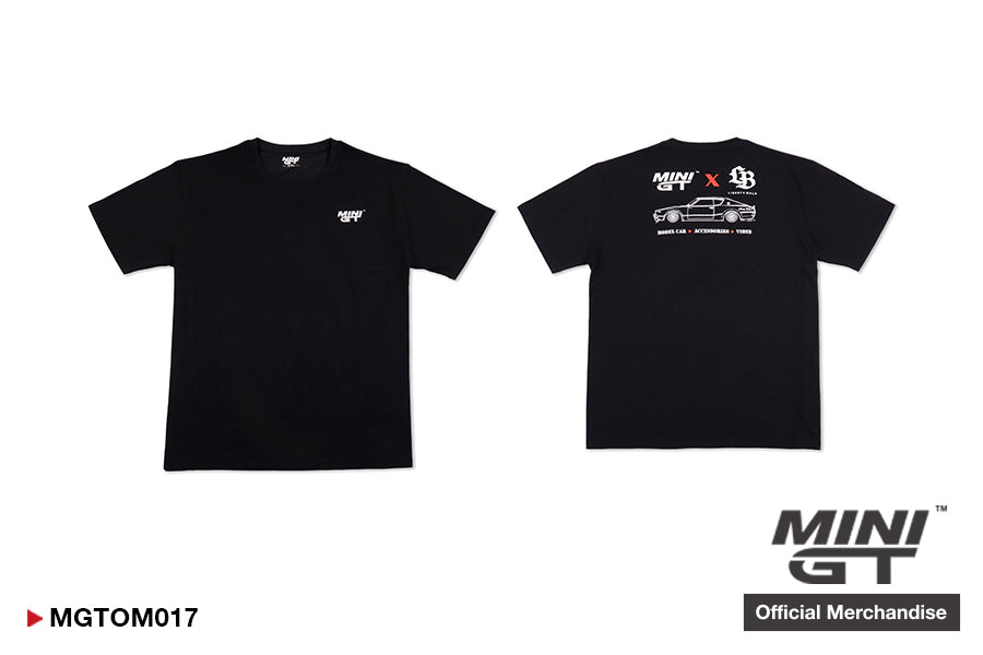 MiniGT T-shirt - Mini GT x LB Black (MGTOM017)