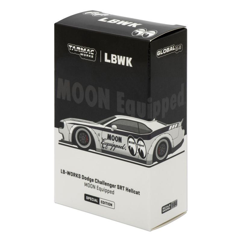 1/64 Tarmac Works x Moon Equipped x LBWK Dodge Challenger (Chance of Chase Car)