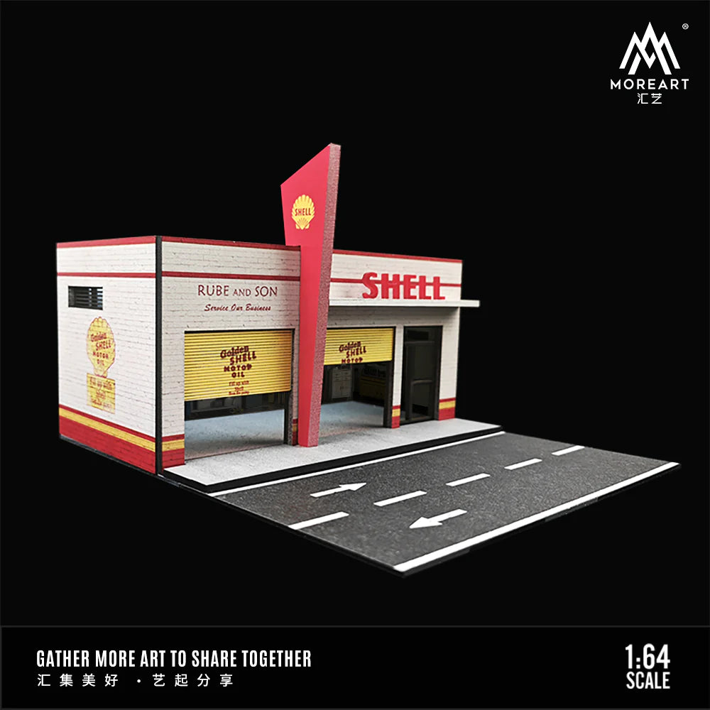 MoreArt Maintenance Shop with LED Lighting