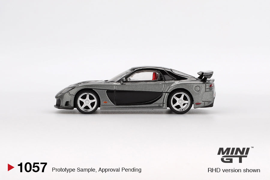 1/64 MiniGT Mazda RX-7 VeilSide Fortune (Grey) (MGT01057)