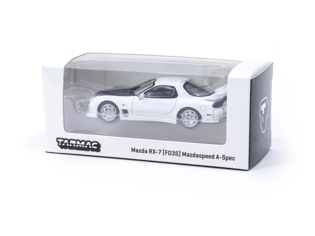 1/64 Tarmac Works Mazda RX-7 (FD3S) Mazdaspeed A-Spec (Chaste White)