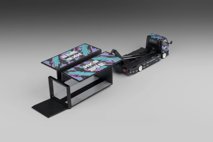 1/64 Micro Turbo HKS Custom Box Truck