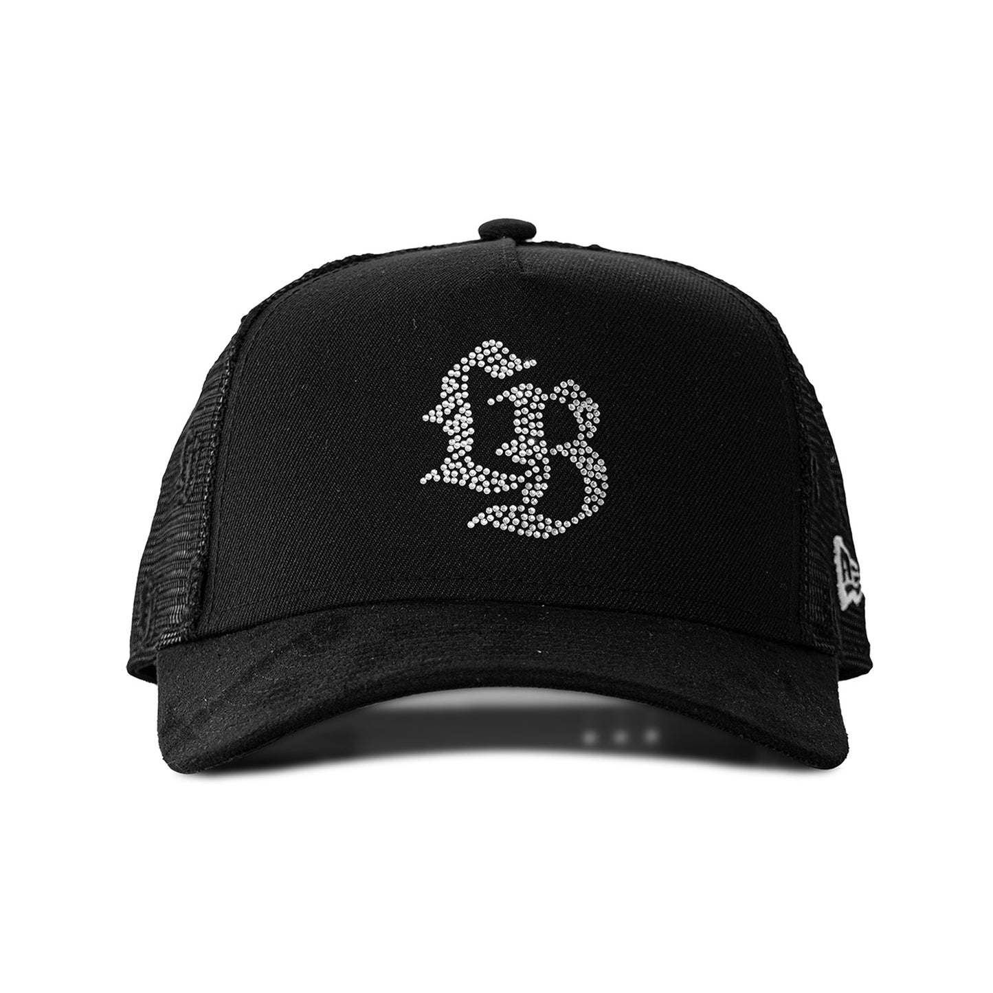 Liberty Walk x New Era 9FORTY RhineStone Suede Mesh (Black)