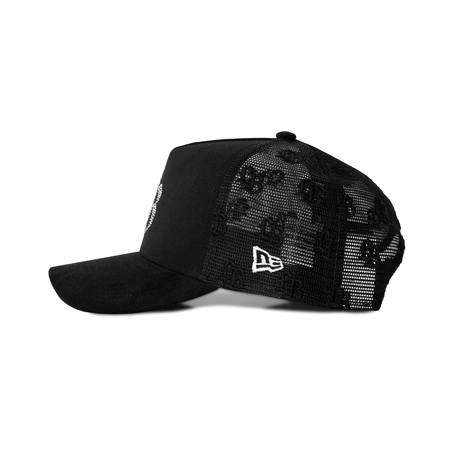 Liberty Walk x New Era 9FORTY RhineStone Suede Mesh (Black)