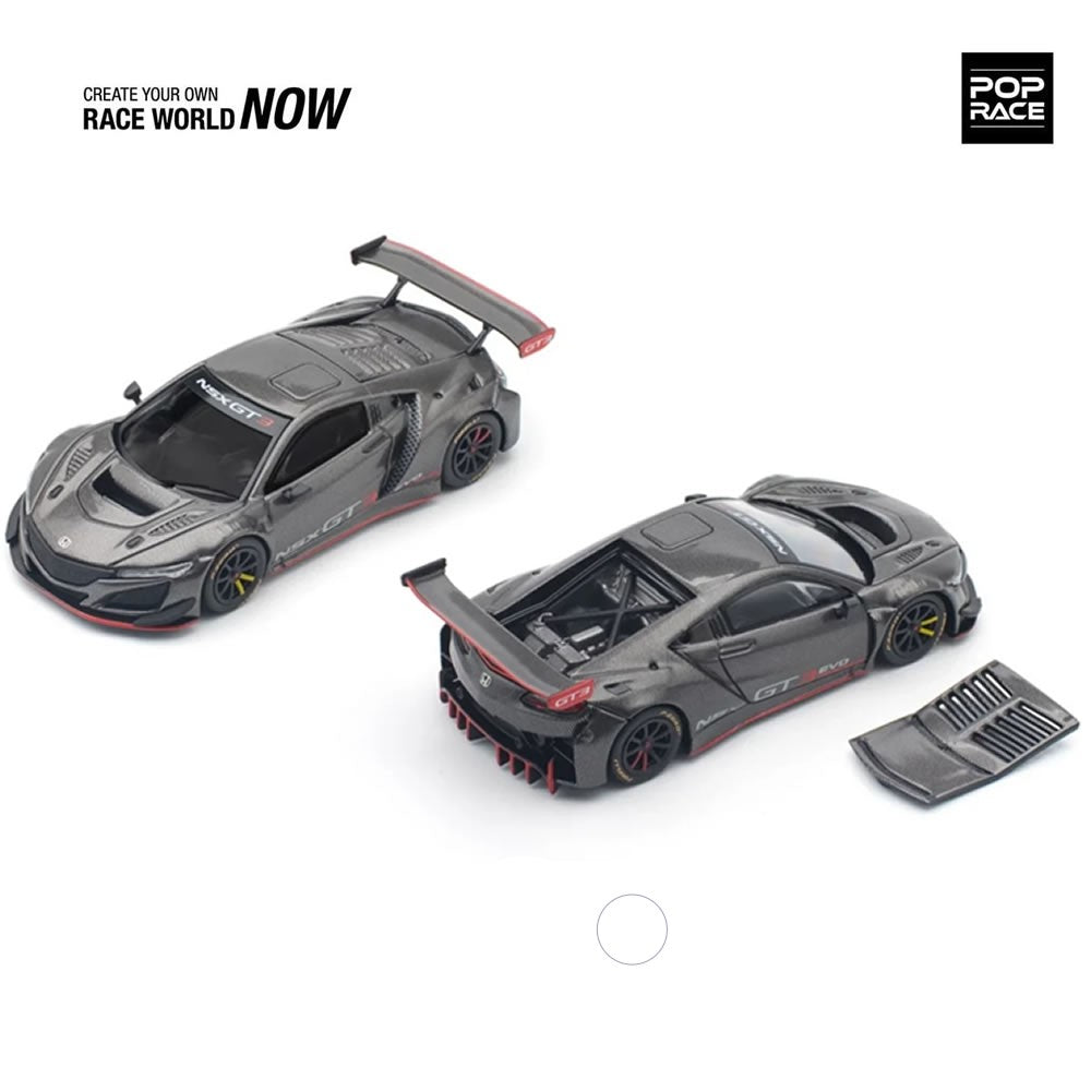 1/64 Pop Race Honda NSX GT3 EVO22 (Carbon Edition) (PR64-159)