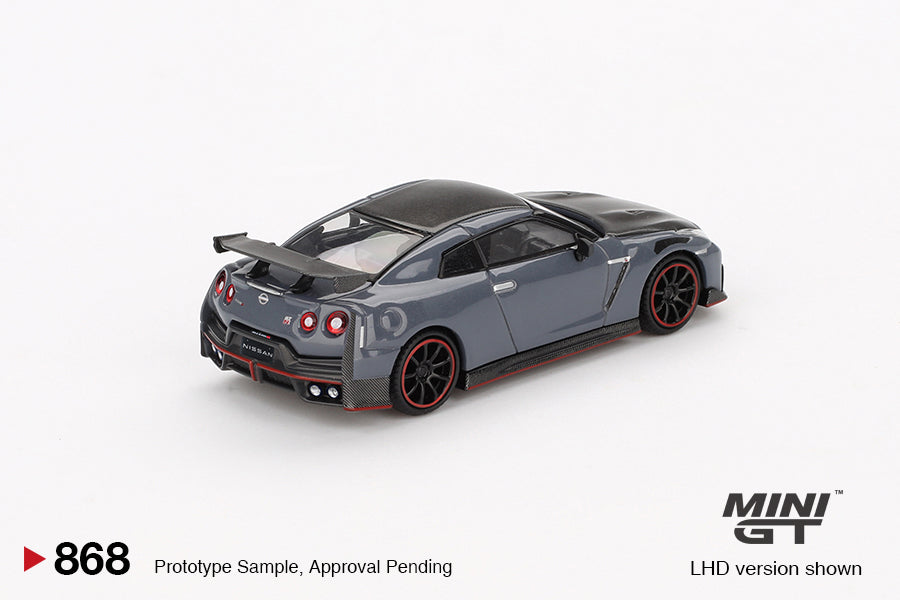 1/64 MiniGT Nissan GT-R Nismo 2024 NISMO (Stealth Gray) (MGT00868)